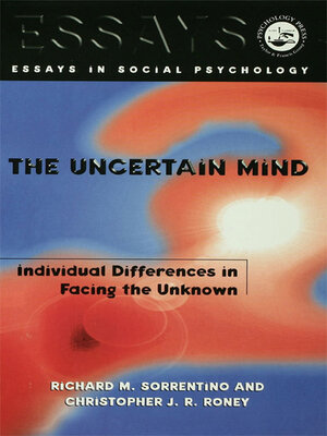 cover image of The Uncertain Mind
